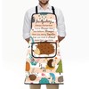 BNQL Hedgehog Apron with Pockets - Funny Kitchen Apron Gift