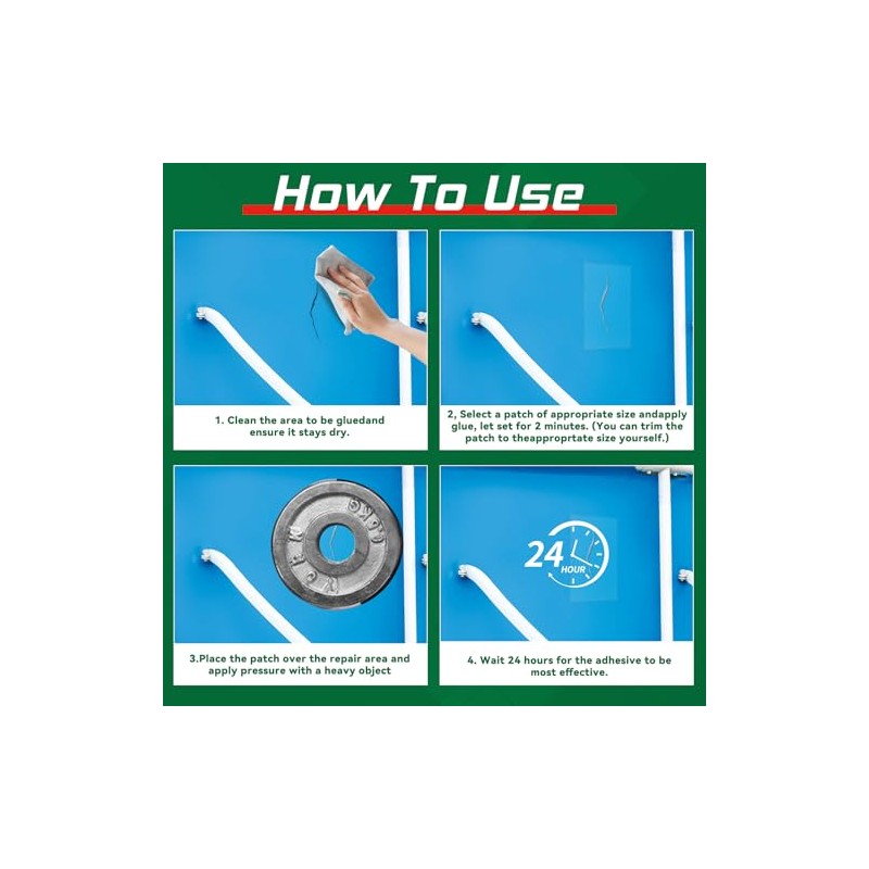 High Strength Vinyl Glue - Waterproof PVC Cement for Repairs