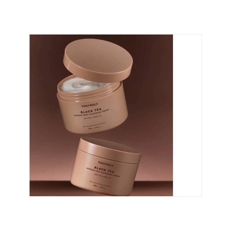 Black Tea Intense Deep Cleansing Cream (Cleansing Tissue) All-in-one Cleansing