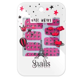Snails 30002302 Nail Wrap Pink Stars