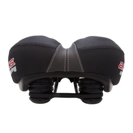 Planet Bike A.R.S. Spring bike seat - men's , Black/Silver