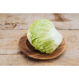 NIKA SEEDS - Seeds Vegetable Crisphead Lettuce Iceberg Crunchy Leaf Heirloom for Salads - 1000 Seeds