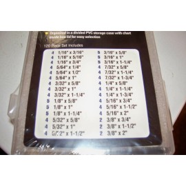 120pc Roll Pin Assortment Auto Boat Truck Farm Home Industrial Construction