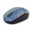 Bling Dazzling 2.4GHz Wireless Silent Mouse Covered with Rhinestone Crystal,
