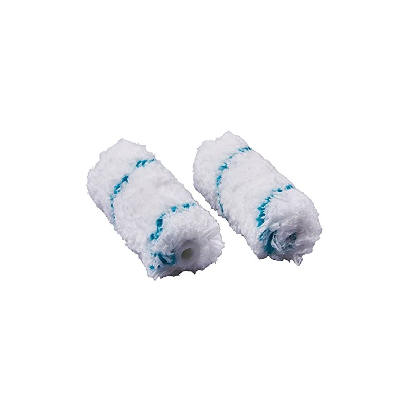 Amtech G4455 4 inch Roller Sleeves, 2 Piece 18mm Microfibre