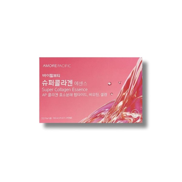 Vital Beauty Super Collagen Essence 25ml x 28 pieces, 1 box / 바이탈뷰티 슈퍼콜라겐 에센스 25ml x 28입 1박스