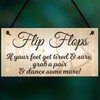 RED OCEAN Flip Flop Grab A Pair And Dance Wedding