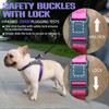 Paworld Service Dog Vest, No-Pull Service Dog Harness with 4