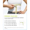 Rakiie Back Brace Posture Corrector Men Women, Cushioned Pads, Gray