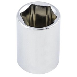 JET - 1/4-Inch Drive, mm, Point, Metric Chrome Socket
