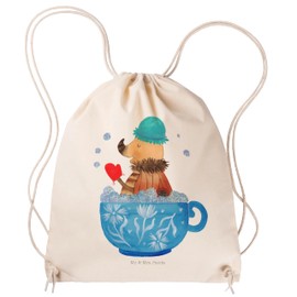 Mr. & Mrs. Panda Sports Bag Night Moth Bubble Bath, White