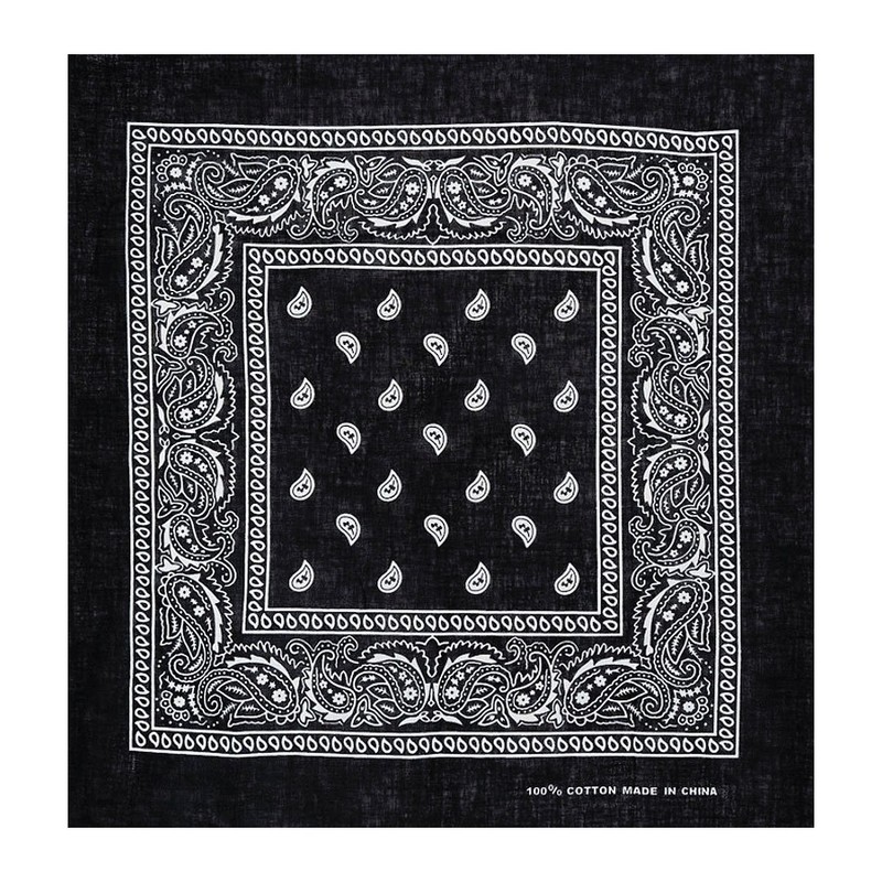 Laciteinterdite Set of 3 Paisley Bandanas for Men and Women,