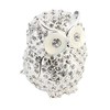 Crystal Owl Trinket Box - Ornament - Treasured Trinkets