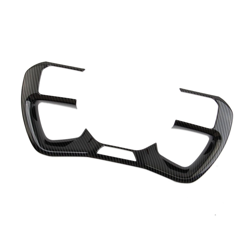 crosselec Carbon Fiber Interior Steering Wheel Trim Cover for 2024