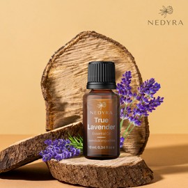 Nedyra Lavender Essential Oil for Skin & Hair Growth- 100% Pure and Natural French Lavender Oil for Diffuser & Humidifier – Suitable for Candle Making.