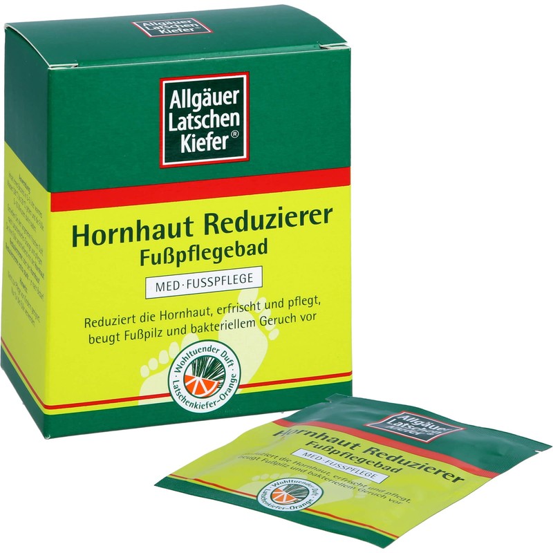 Allgäuer Mountain Pine Callus Reducer Foot Care Bath, 10