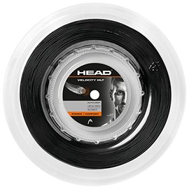 HEAD Unisex's Velocity MLT Reel Racquet String-Multi-Colour/Black, Size 17