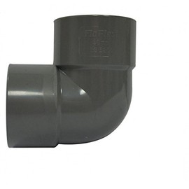 FLOPLAST Solvent Grey 90 Degree 50mm (56mm) Waste Knuckle