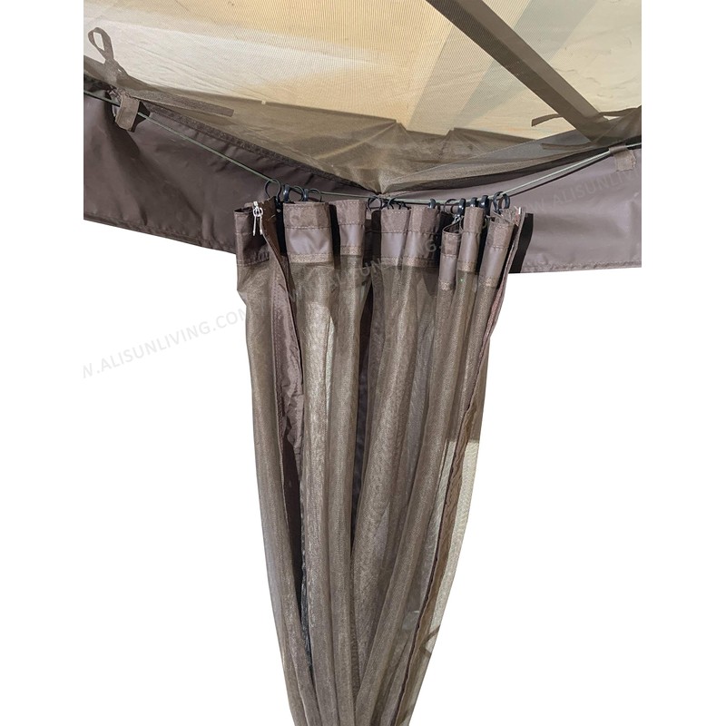 Replacement Mosquito Net for Flat-Roof Pergola - Mesh Bug Net