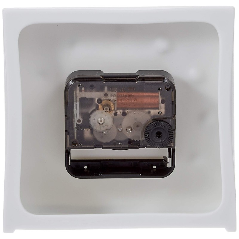 レムノス 置き時計 アナログ 磁器 白 ファイヤーワークス FIRE WORKS KC10-14 Lemnos