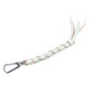 [Leather King] Hard Baseball Glove Leather Keychain (Light Blue)