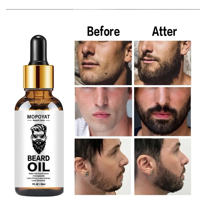 30 Ml Aceite Natural Para El Crecimiento La Barba Los