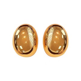 Gold Statement Earrings for Women Chunky Gold Earrings Geometric Dangle Earrings Big Gold Stud Earrings Exaggerated Gold Jewelry for Women