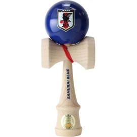 Langs Japan Japan Kendama Association Certified Competition Kendama "Ozora" Samurai Blue No-2531