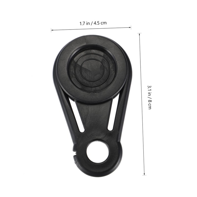 Operitacx 20Pcs Tarp Grabbers Lightweight Tent Clips for Outdoor Camping