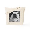CafePress French Bulldog Tote Bag Reusable Natural Beige Canvas Shopping