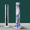 JOONOR Tower Fan Dust Cover - Peacock Lotus Flowers Pattern,