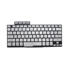New Replacement Keyboard for Asus ROG Zephyrus G14 GA401 GA401U GA401IV GA401M GA401QH GA401QM Backlit US Silver