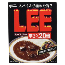 Ezaki Glico Beef Curry Lee Spicy x 20 Times, 6.3 oz (180 g)