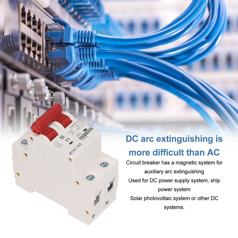 DC Circuit Breaker Short Circuit Protection Modular Circuit Breaker with