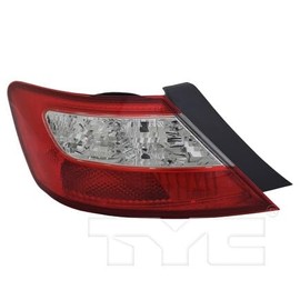 TYC Left Tail Light Assembly Compatible with 2009-2011 Honda Civic
