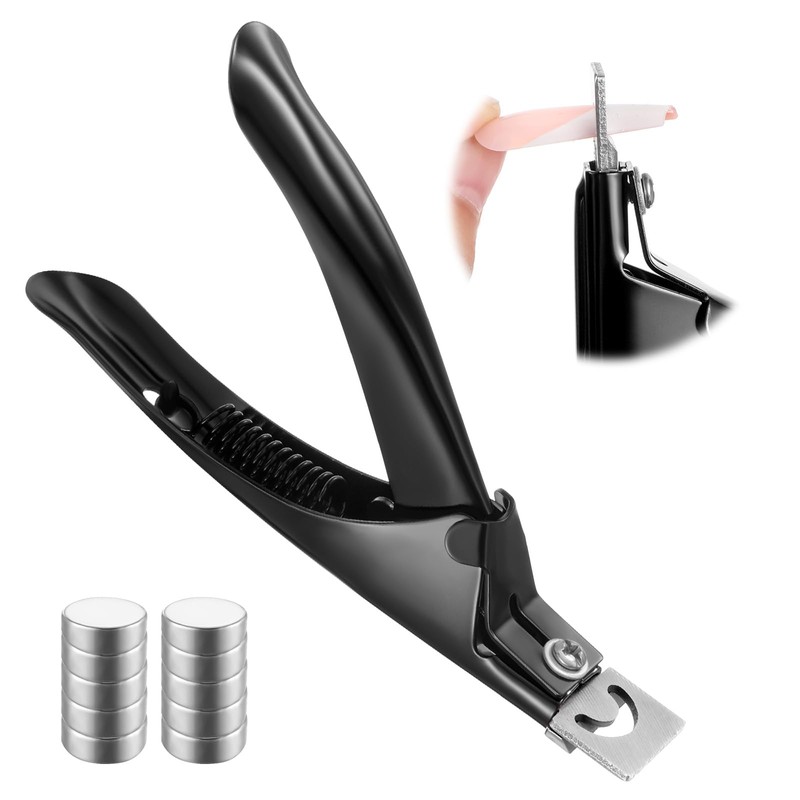 Metal Premium Adjustable Nail Clippers with Magnets Sizers Manicure Sharp