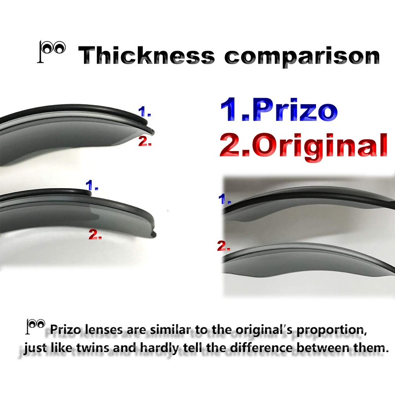 Prizo ORL Polarized Lenses Replacement for Oakley Apparition Sunglasses OO9451