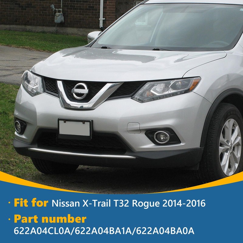TOPUS Front Bumper Tow Hook Cover for Nissan X-Trail T32