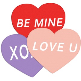 180 Pieces Valentine's Day Napkins Heart Shaped Napkins Heart Love Disposable Paper Napkins Dinner Luncheon Napkins Red Heart Beverage Napkins for Classroom Valentine’s Day Party Supplies