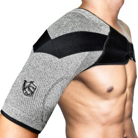 Vital Salveo-Compression Shoulder Supporter for support, stability, breathability and light weight, this brace features (1PC)-XL.
