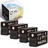 TG Imaging (2022 Newest Chip) 4xBlack Replacement for Remanufactured HP