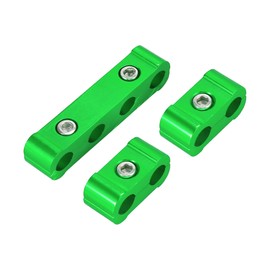 X AUTOHAUX 1 Set 8mm Car Engine Spark Plug Wire Separator Looms Divider Green