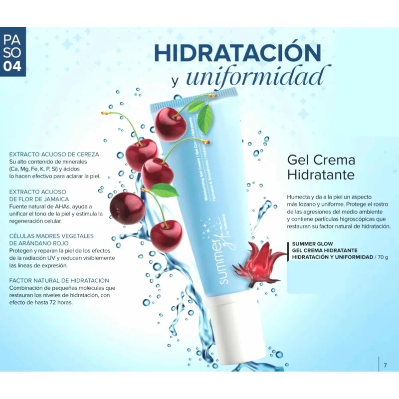Set Facial Summer Glow Terramar Para Adolescentes 4productos