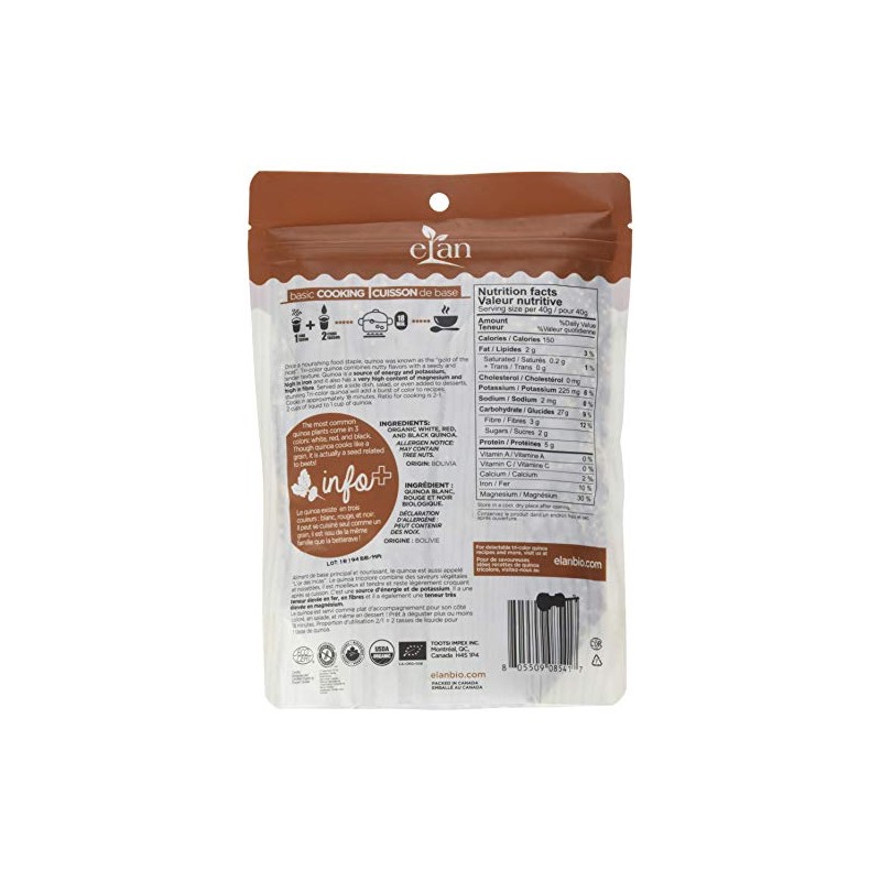 ELAN Tri Colour Quinoa, 426 GR