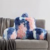 Bedriping Reading Pillow for Bed Adult - Faux Fur Backrest