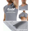 Runhit 2 Pack Compression Shirt Men Sleeveless Workout Tank Top