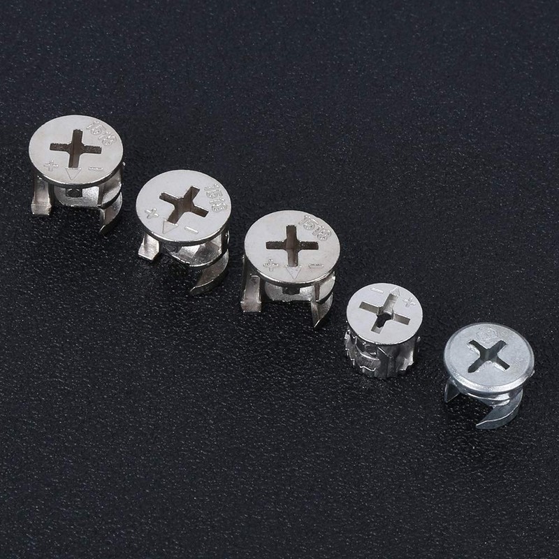 75 Piezas Tuerca de Leva 3 en Conector de Acero