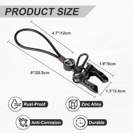 Proyoureye Key Shell Fit For Can Am Ryker ALL Modles | Skull Pattern Ignition Key Fob Holder Keychain for Ryker 600 900 Accessories/Rally/Sport Edition (Black)