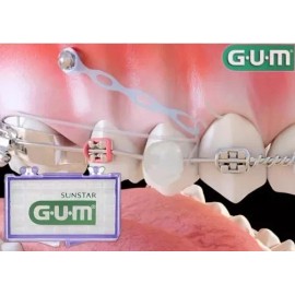 GUM Cera Para Brackets Ortodoncia Gum® + Vitamina E Aloe 1cajita