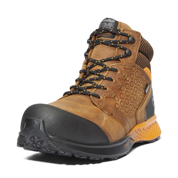Timberland PRO Men's Reaxion Mid Composite Safety Toe Waterproof Industrial